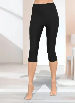 Damen KLAUS MODELLE MADE IN GERMANY Capri-Leggings in Schlupfform