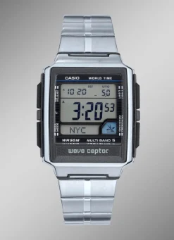 Herren CASIO -Funk-Chronograph Wave Ceptor