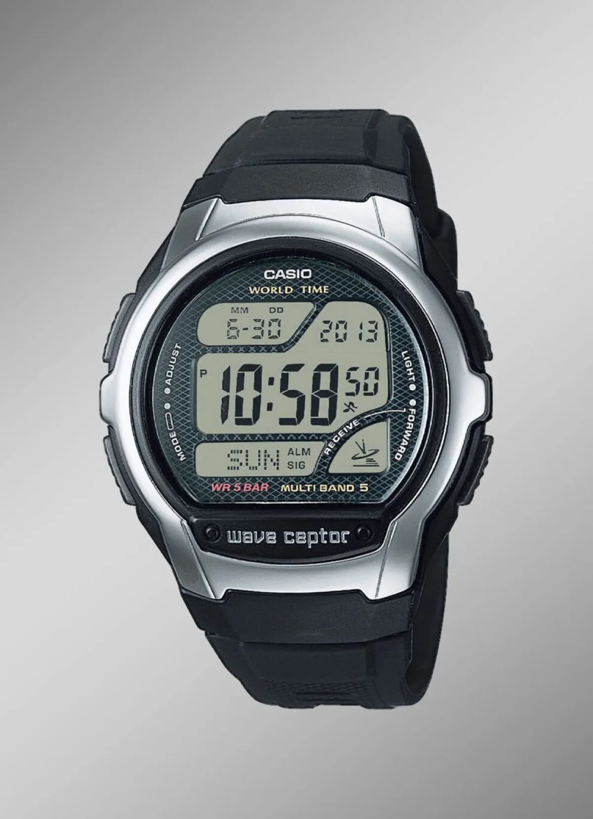 Herren CASIO Funk-Digital-Herrenuhr