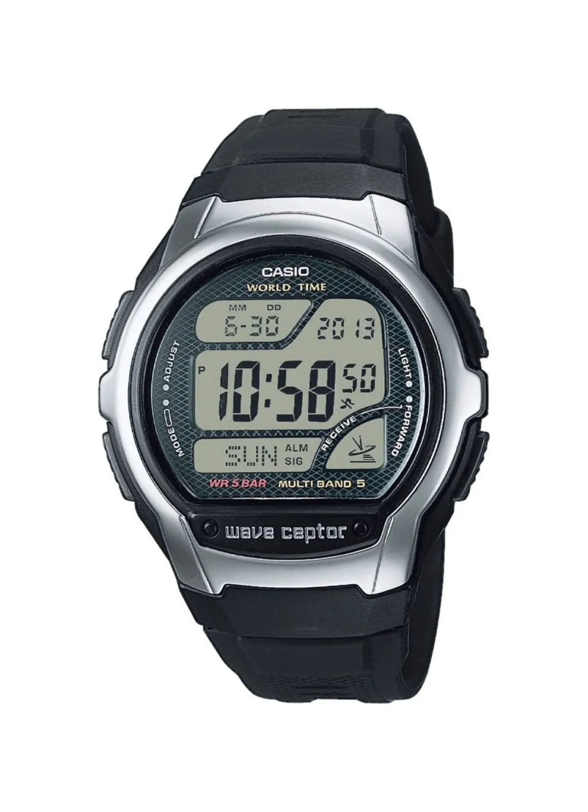 Herren CASIO Funk-Digital-Herrenuhr