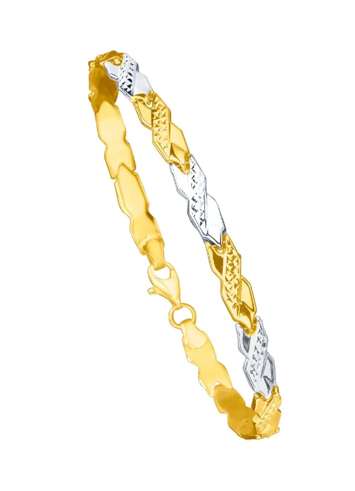 Damen BADER Charmantes Armband in Bicolor