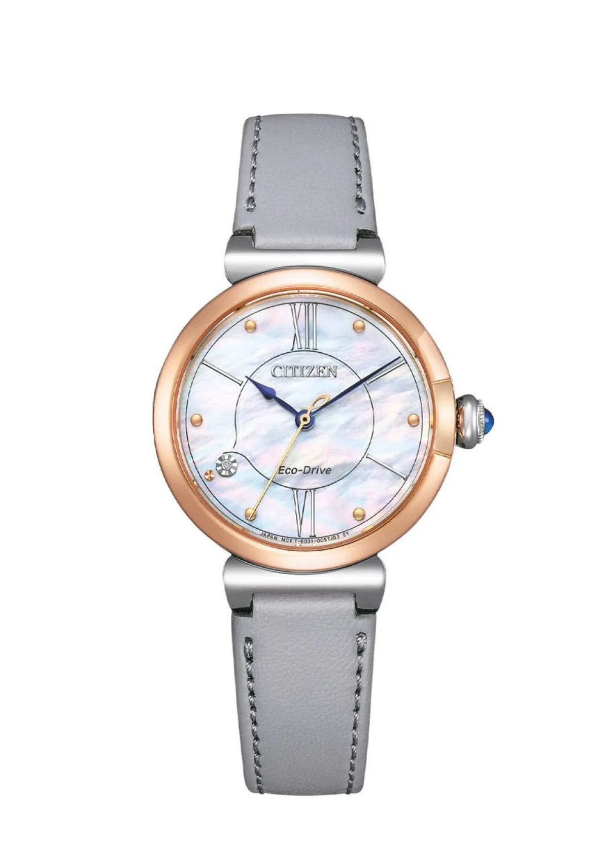 Damen CITIZEN EM1074-15D Solar-Damenuhr