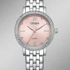 Damen CITIZEN Quartz-Damenuhr mit Edelstahlbandgehäuser