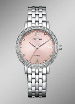 Damen CITIZEN Quartz-Damenuhr mit Edelstahlbandgehäuser
