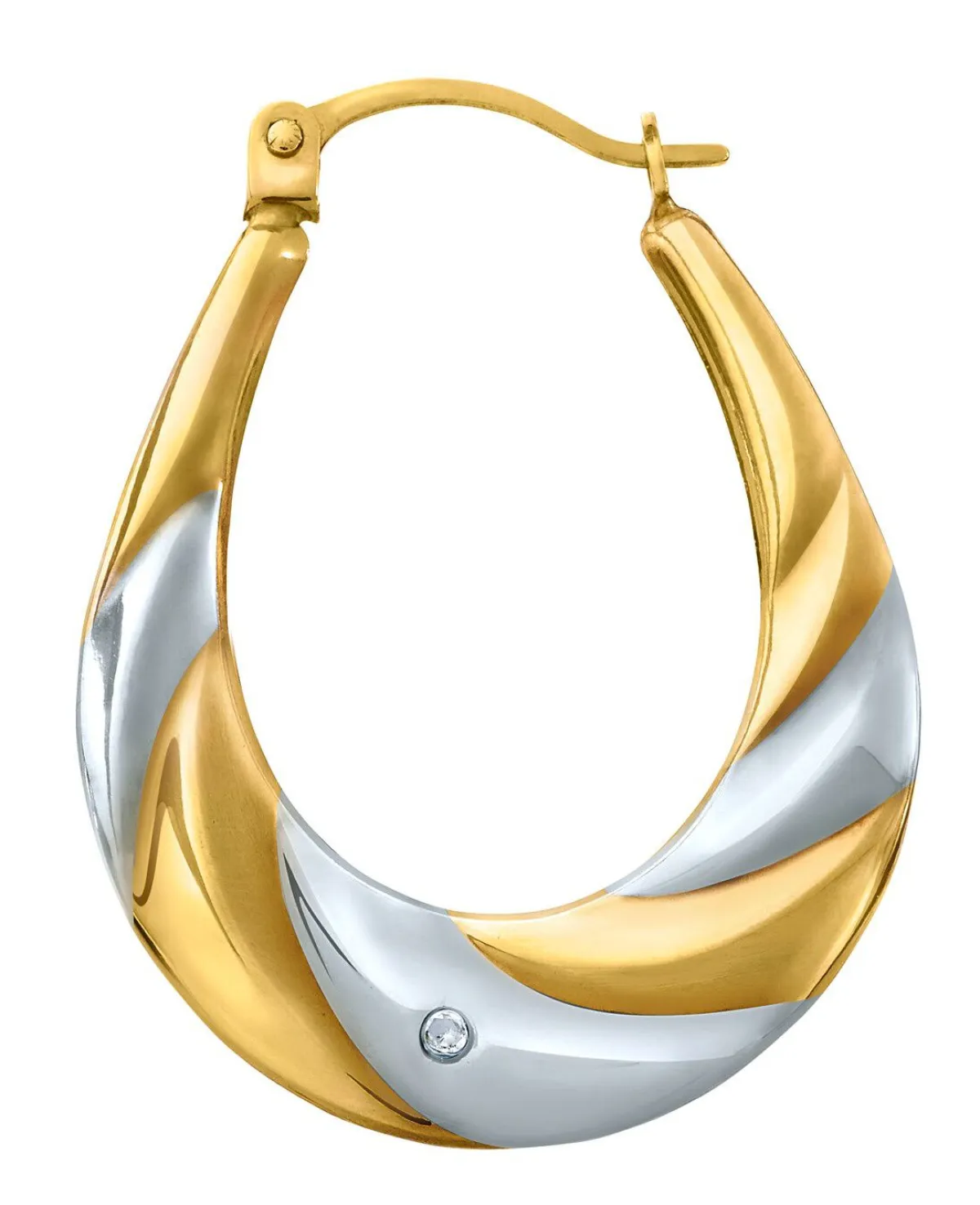 Damen BADER Creolen aus Gold