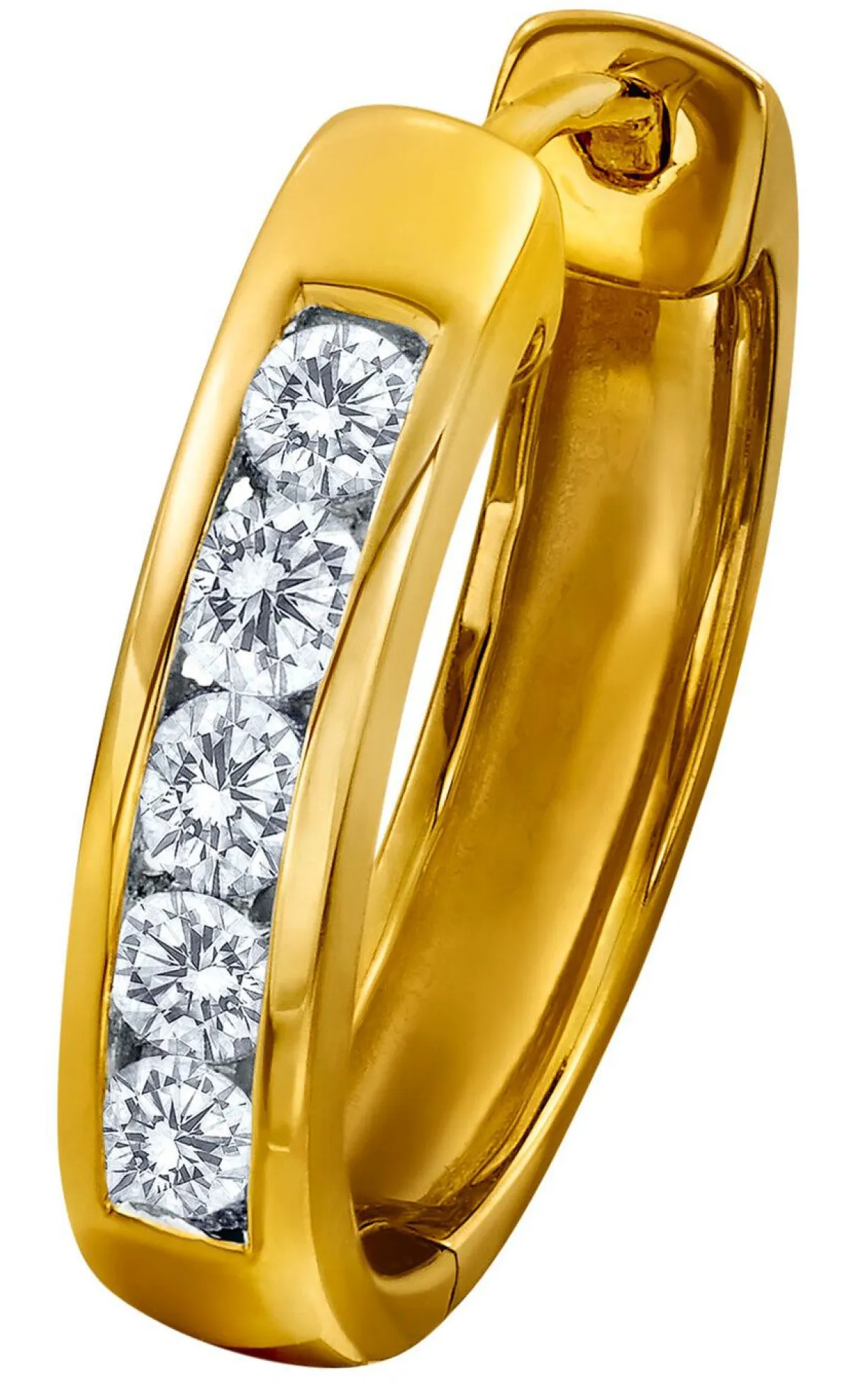Damen BADER Creolen mit Brillanten