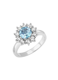 Damen BADER Damenring im Blumendesign