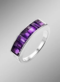 Damen BADER Damenring mit Amethyst