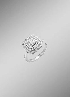 Damen BADER Damenring mit Brillanten