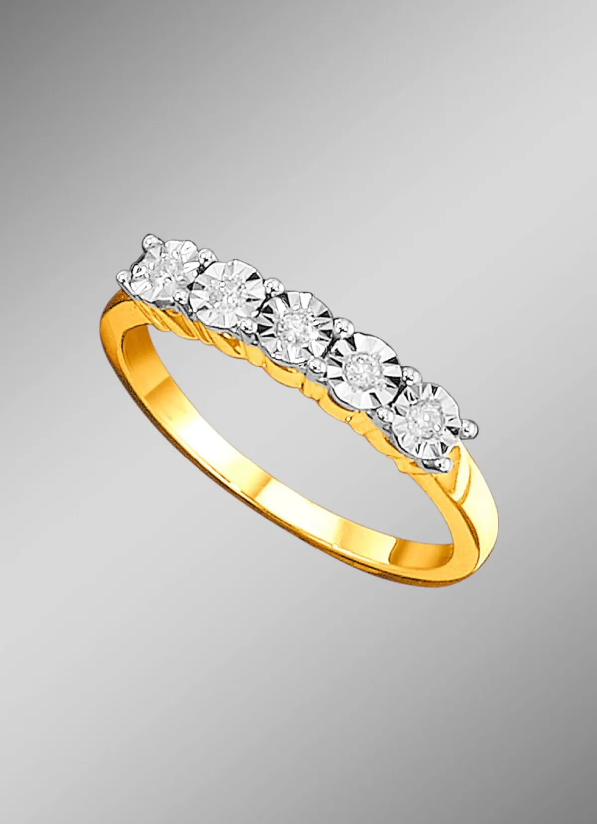 Damen BADER Damenring mit Brillanten