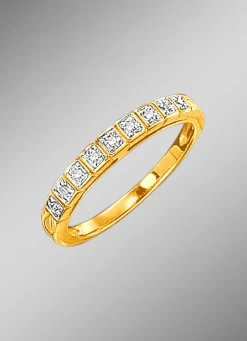Damen BADER Damenring mit Diamanten