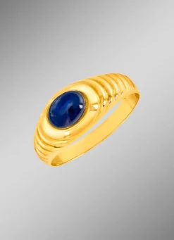 Damen BADER Damenring mit echt Safir
