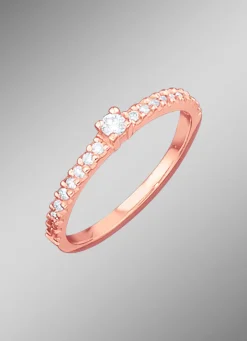 Damen BADER Damenring mit lupenrein Brillanten