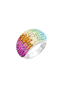 Damen BADER Damenring mit Swarovski-Elementes