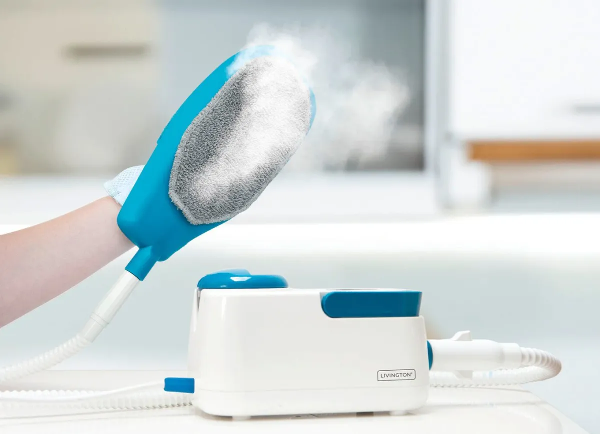 LIVINGTON Dampfreiniger SteamTouch