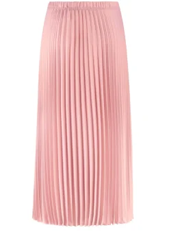Damen KLAUS MODELLE MADE IN GERMANY Dezent schimmernder Plisseerock