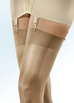 Damen BADER Dreierpack Feinstrümpfe, 20 den