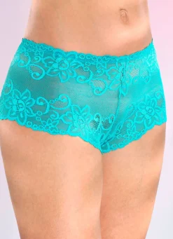Damen BADER Dreierpack Pants aus Elastikspitze