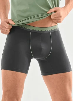 Herren brio Dreierpack Pants mit Elastikbund