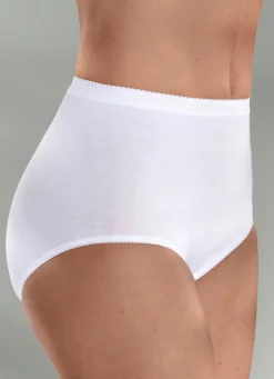 Damen BADER Dreierpack Slips mit elastischen Abschlüssen