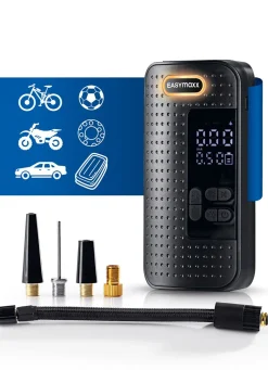 EASYMAXX Akku-Handkompressor m. LED
