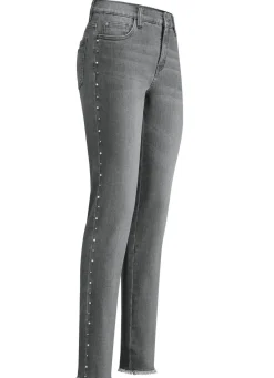 Damen BADER Edel-Jeans mit tollen Zierperlen