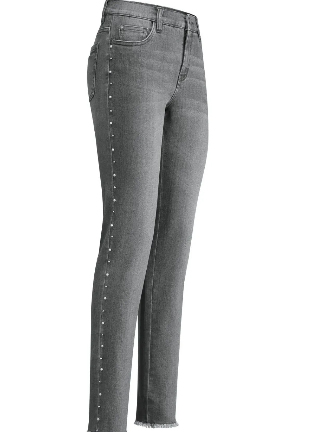 Damen BADER Edel-Jeans mit tollen Zierperlen
