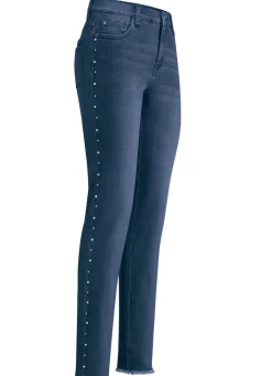 Damen BADER Edel-Jeans mit tollen Zierperlen
