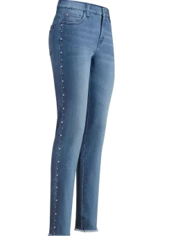Damen BADER Edel-Jeans mit tollen Zierperlen