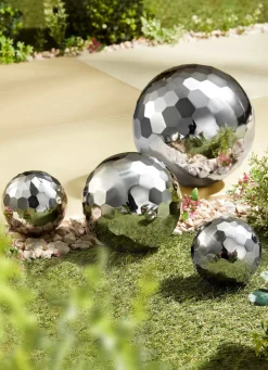BADER Edelstahlkugeln Diamant deluxe, 4er-Set