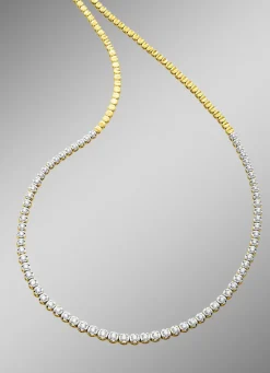 Damen BADER Edle Halskette mit Brillanten