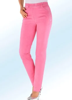 Damen ASCARI Edle Hose mit funkelnden Glitzersteinchen