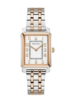 Damen BADER Elegante Bulova-Quartz-Damenuhr