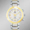 Damen QUALITY TIME Elegante Funk-Solar-Damenuhr der Marke