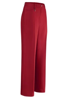 Damen KLAUS MODELLE MADE IN GERMANY Elegante Hose mit apartem Zieranhänger