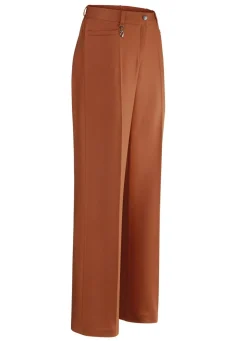 Damen KLAUS MODELLE MADE IN GERMANY Elegante Hose mit apartem Zieranhänger