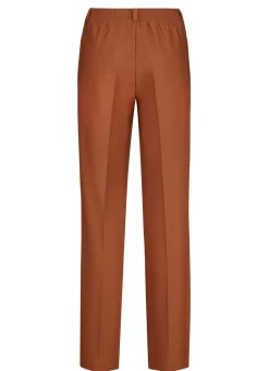 Damen KLAUS MODELLE MADE IN GERMANY Elegante Hose mit apartem Zieranhänger