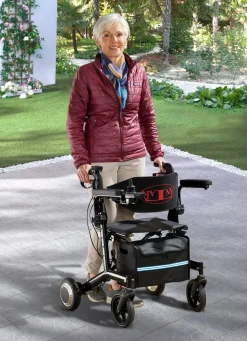 BADER Elektrischer Rollstuhl/Rollator 2-in-1