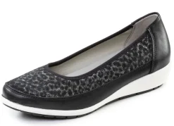Damen ELENA EDEN , bequeme Damen-Ballerinas, Weite G, mit herausnehmbarem Fußbett