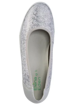 Damen ELENA EDEN , bequeme Damen-Ballerinas, Weite G, mit herausnehmbarem Fußbett