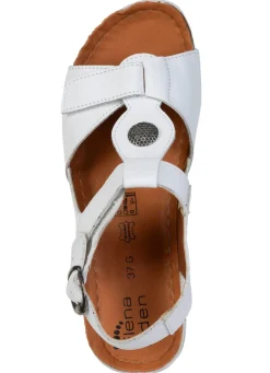 Damen ELENA EDEN , bequeme Damen-Sandalen, Weite G, mit Klettverschluss