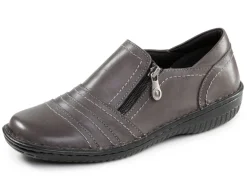 Damen ELENA EDEN , bequeme Damen-Slipper, Weite G, mit herausnehmbarem Fußbett