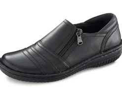 Damen ELENA EDEN , bequeme Damen-Slipper, Weite G, mit herausnehmbarem Fußbett