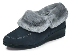 Damen BADER ELENA EDEN Hausschuh mit echtem Lammfellfutter