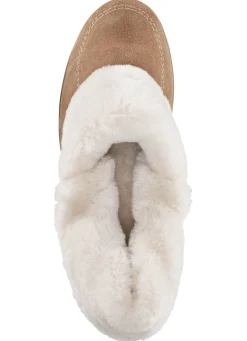 Damen BADER ELENA EDEN Hausschuh mit echtem Lammfellfutter