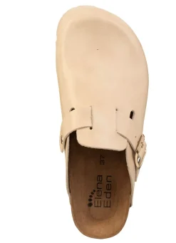 Damen ELENA EDEN , klassische Damen-Clogs, Weite H, mit Klettspange