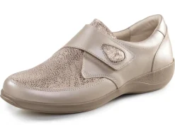 Damen ELENA EDEN Klettschuh aus schimmerndem Nappaleder