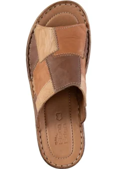 Damen ELENA EDEN Pantolette mit dezenter Knitter-Struktur