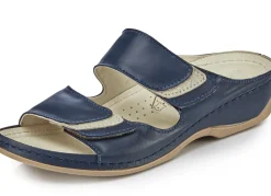 Damen ELENA EDEN Pantolette mit Kontrast-Einsätzen