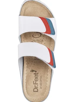 Damen ELENA EDEN Pantolette mit Kontrast-Einsätzen